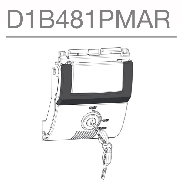 Shad SH48 Replacement Premium Locking Mechanism (Dark Grey)